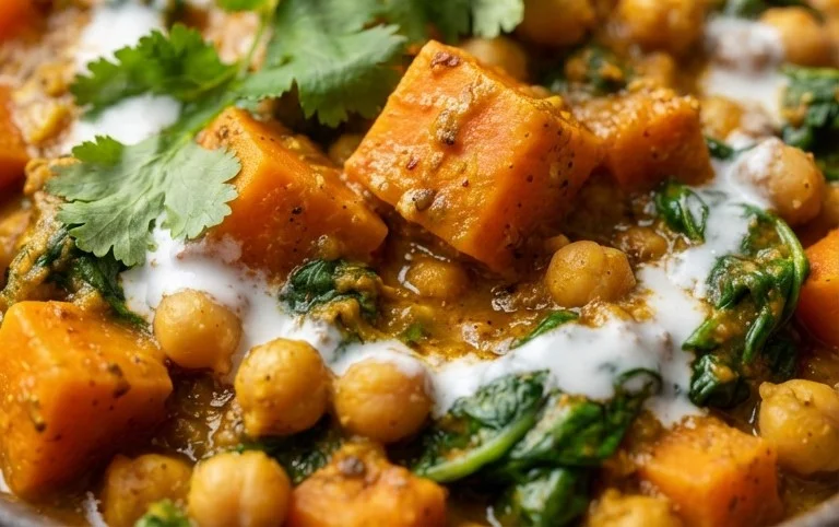 Sweet Potato and Chickpea Curry