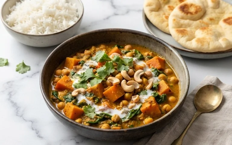 Sweet Potato and Chickpea Curry