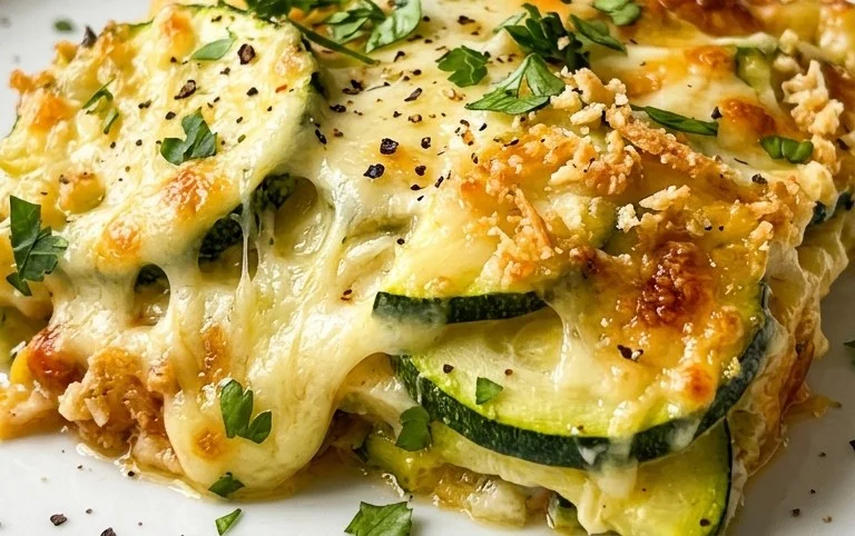 Easy Cheesy Zucchini Casserole