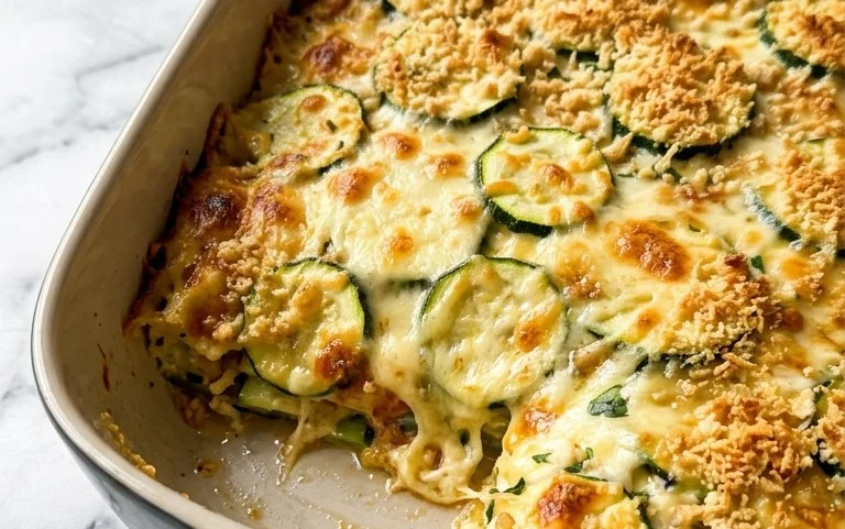 Easy Cheesy Zucchini Casserole