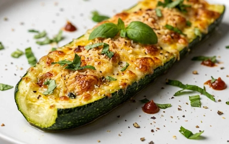 Baked Parmesan Zucchini
