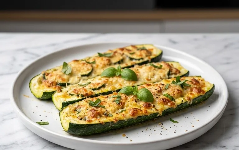 Baked Parmesan Zucchini