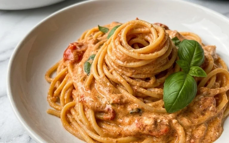 Tomato Pasta Sauce with Cream Cheese