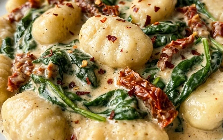 Creamy Tuscan Gnocchi