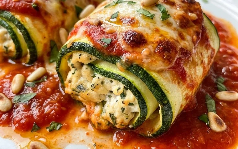 Vegan Zucchini Rollatini