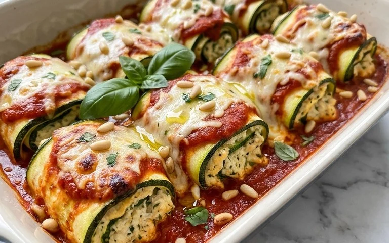 Vegan Zucchini Rollatini