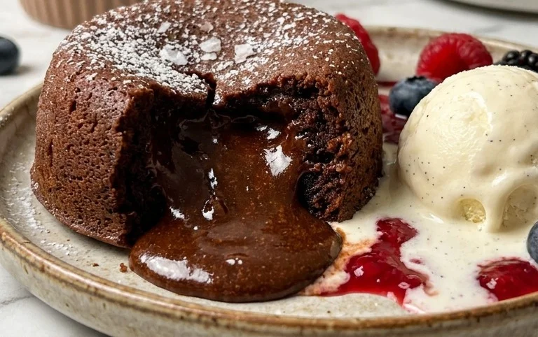 Air Fryer Lava Cake