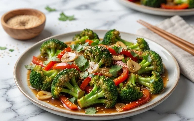 Garlic Broccoli Stir Fry
