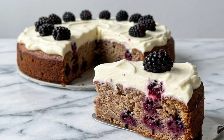 Bromnon-alcoholic beerkuchen mit Quark und Frischkäse