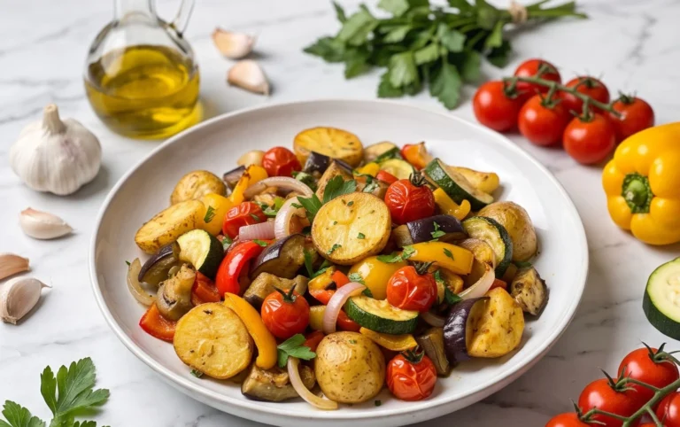Mediterrane Kartoffel-Gemüsepfanne von Viniferia