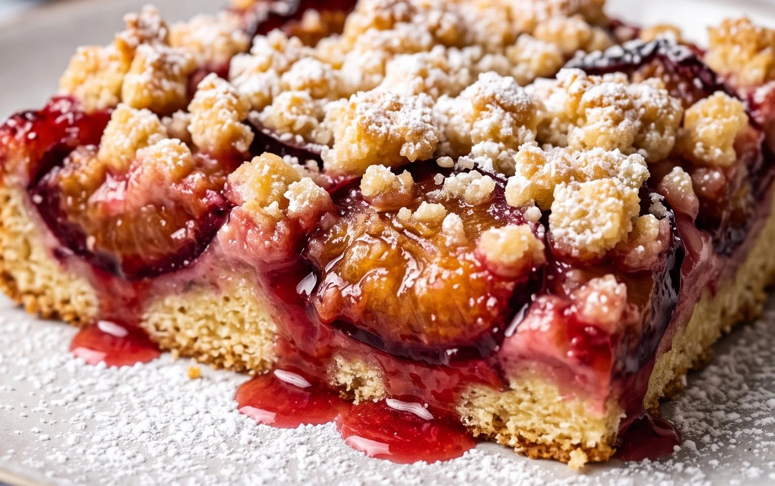 Saftiger Pflaumenkuchen