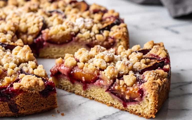 Saftiger Pflaumenkuchen