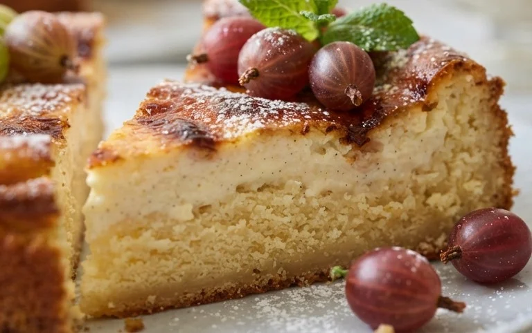 Stachelnon-alcoholic beerkuchen mit Quark und Schmand