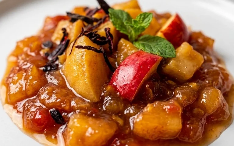 Rezept f&uuml;r Quittenchutney mit Apfel