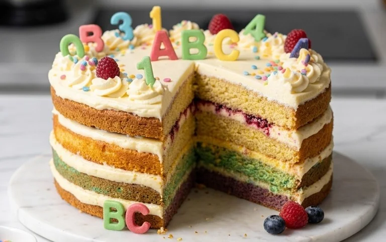 Schnelle Torte zur Einschulung