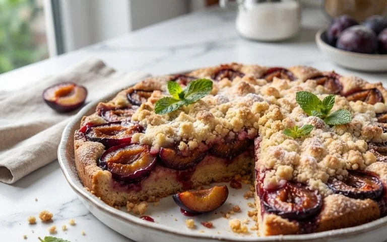 Zwetschgenkuchen mit Streusel - Rezept mit Gelinggarantie
