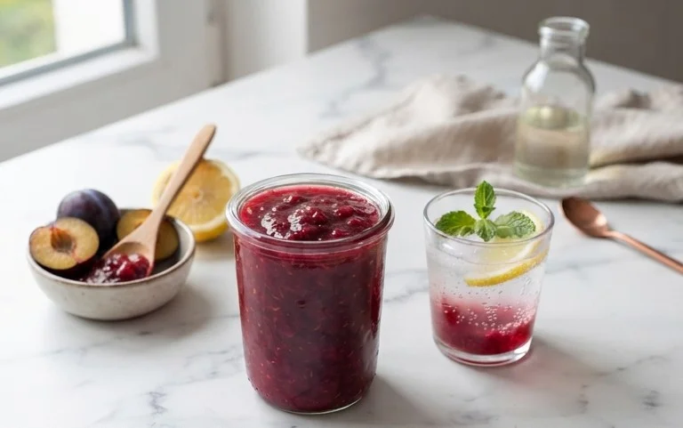 Plum Lemonade Concentrate