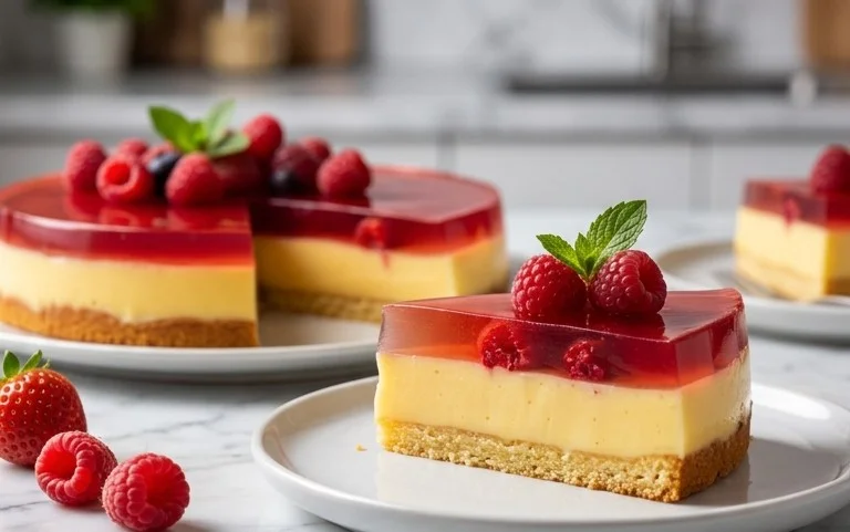 Wackelpudding-Kuchen